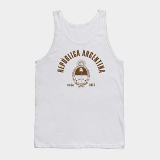 Republica Argentina Coat of Arms Tank Top